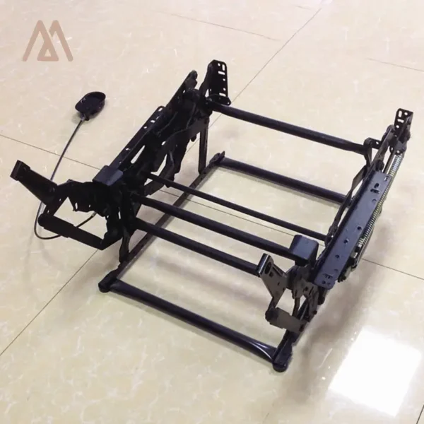 Manual massage chair hardware iron frame mechanism.