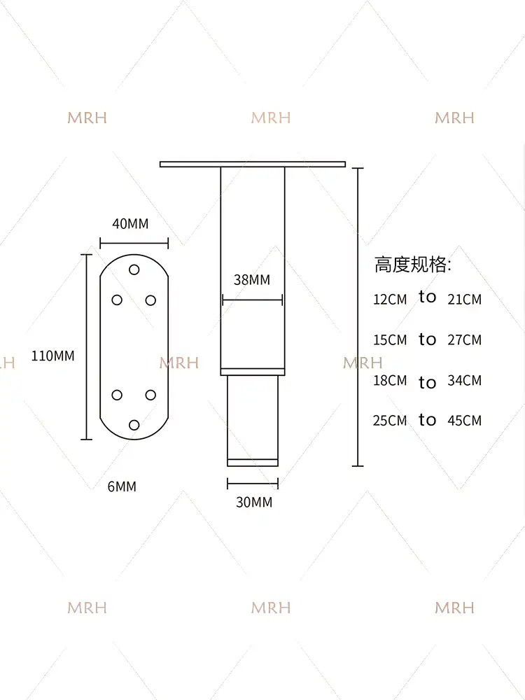 Sofa leg design Sofa leg design