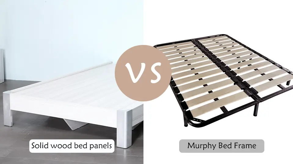 Murphy Bed Frame vs Solid Wood Bed Frame