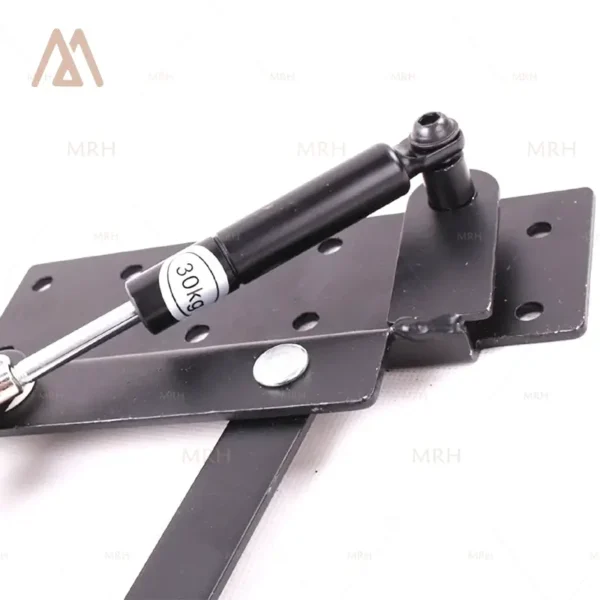 Detail display of hydraulic lifting bracket