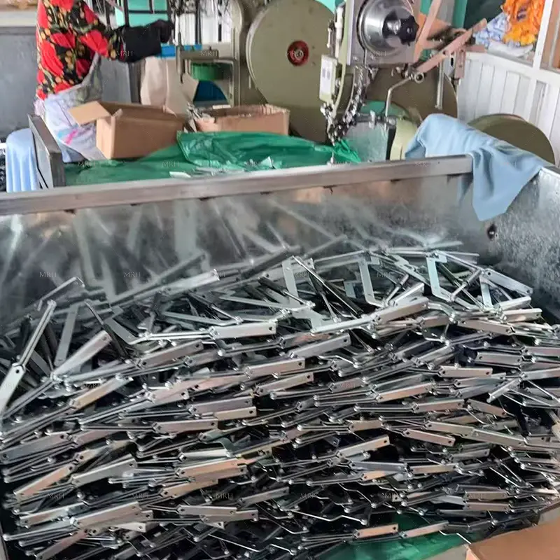 Buffer hinge production