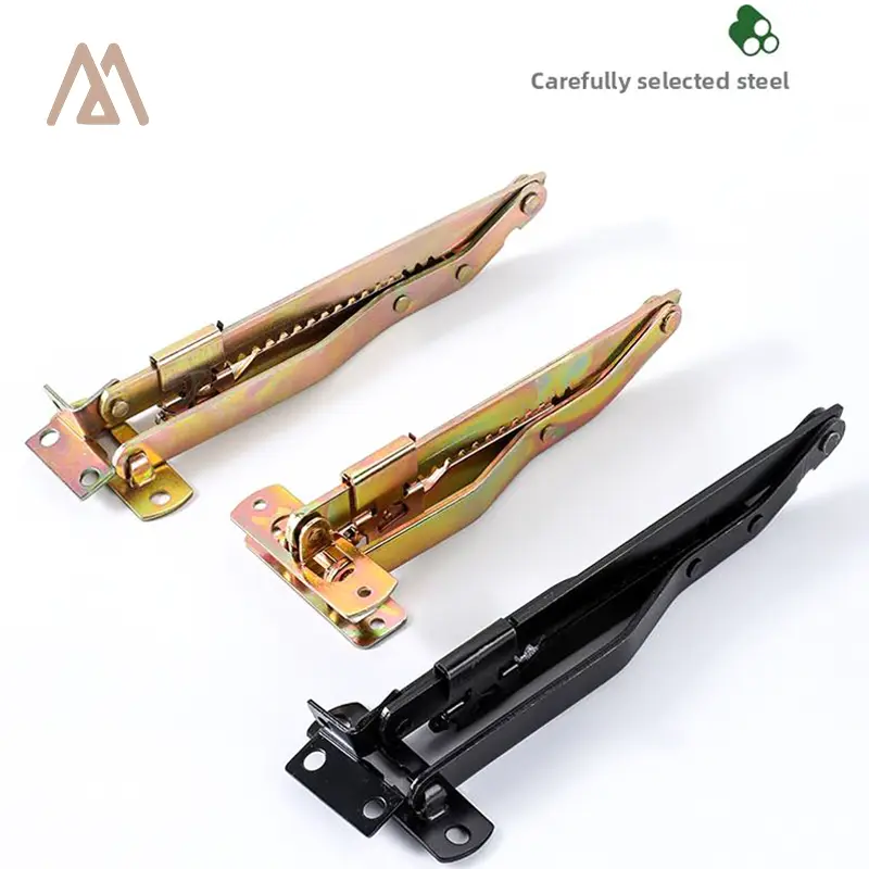 Angle-adjustment hinge for beauty beds Angle-adjustment hinge for beauty beds